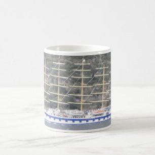 Caneca De Café veleiro grande