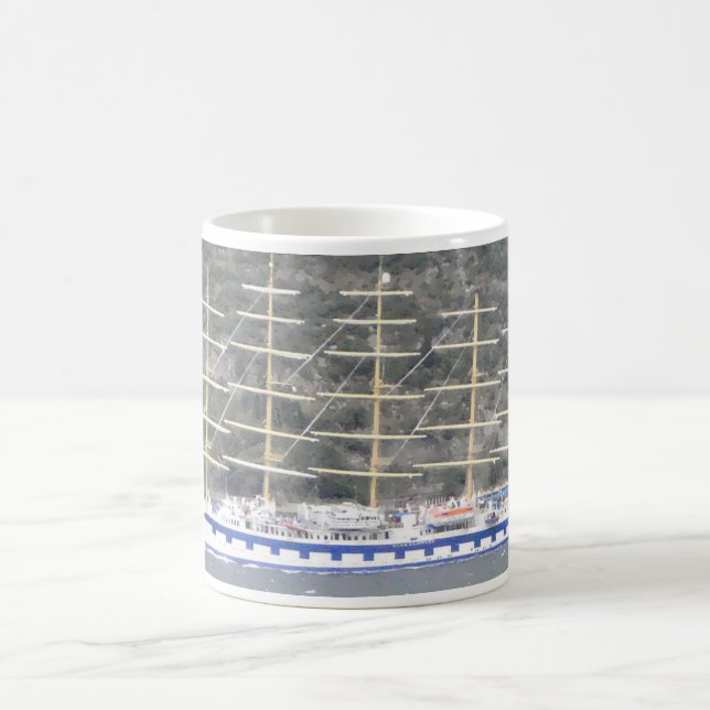 Caneca De Café veleiro grande (Centro)