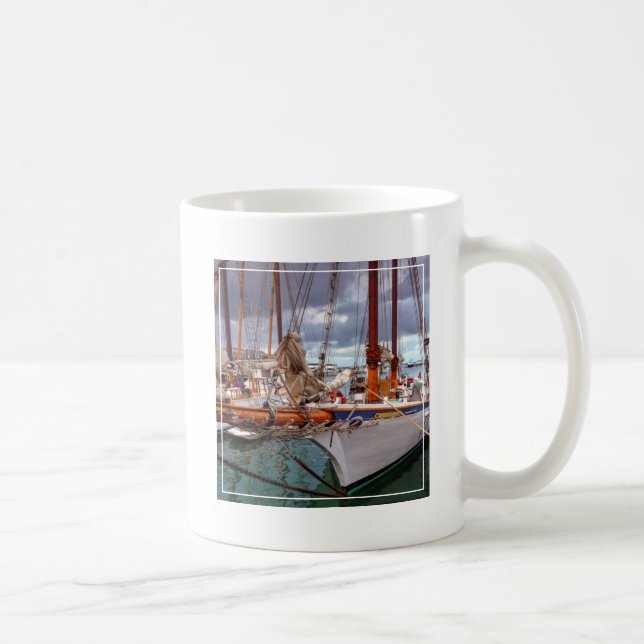Caneca De Café Veleiros Morred em Key West (Direita)
