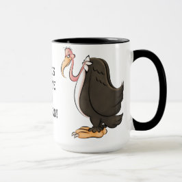 Caneca de café velha do Buzzard