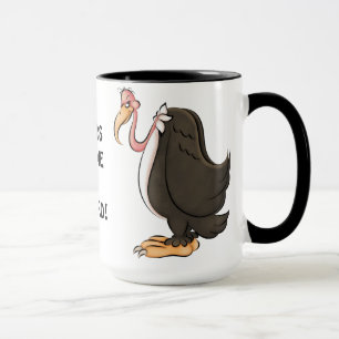 Caneca de café velha do Buzzard