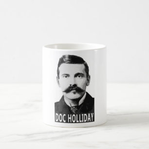 CANECA DE CAFÉ VELHA LEGENDA OCIDENTAL DOC HOLLIDAY