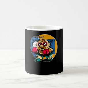 Caneca De Café Velho Boxeador