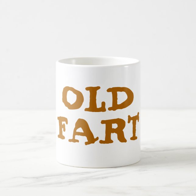 Caneca de Café Velho Caducando (Centro)