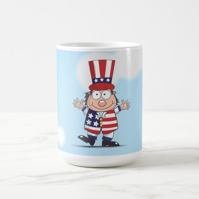 Caneca De Café Velho e Bom EUA (Centro)