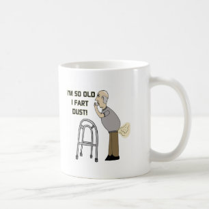 Caneca De Café Velho Fart os presentes para o dia dos pais
