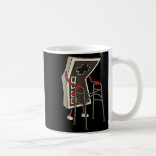 Caneca De Café Velho Jogador Divertido Jogos Retro Video Game 80s