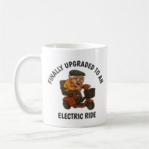 Caneca De Café Velho Patinete