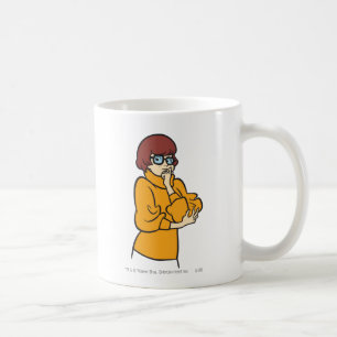 Caneca De Café Velma Pensando