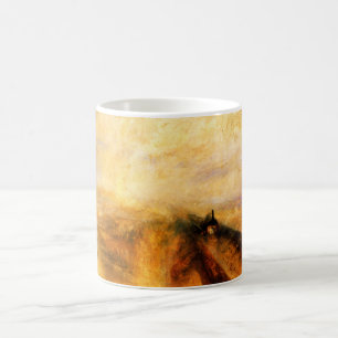 Caneca De Café Velocidade e vapor de chuva JMW Turner