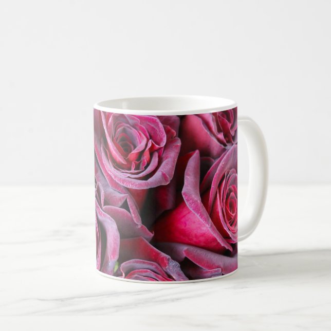 Caneca De Café Velvet Beauty Coffee Mug (Frente Esquerda)