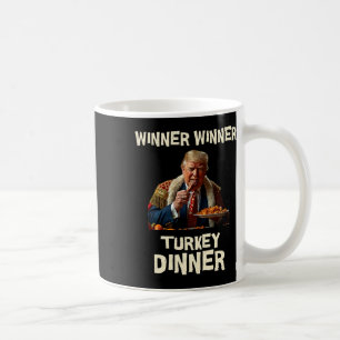 Caneca De Café Vencedor da Turquia Janta Ação de Graças Donald Tr