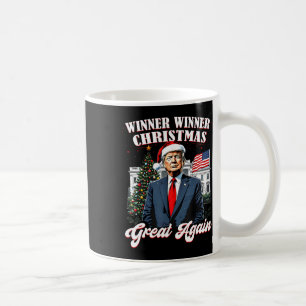 Caneca De Café Vencedor do Excelente de Natal novamente divertido