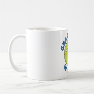 Caneca De Café Vencedor do Grand Slam Bola de Tênis Campeão Espor