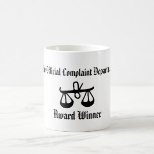 Caneca De Café Vencedor do prêmio da queixa