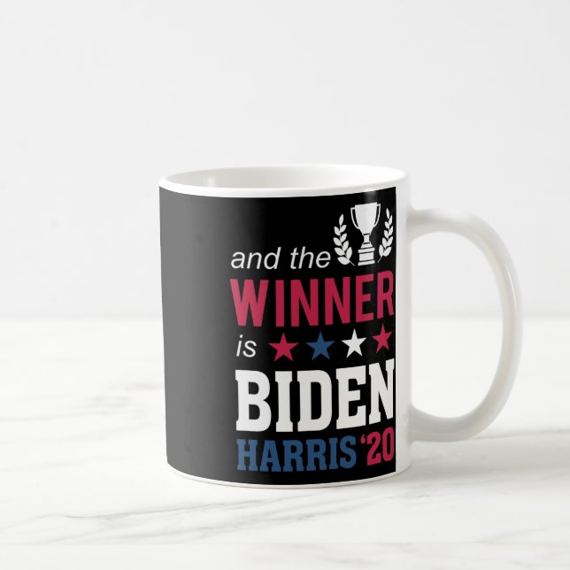 Caneca De Café Vencedor dos campeões Presidente Joe Biden Kamala  (Direita)