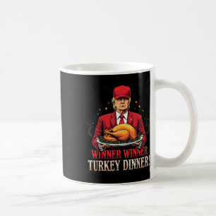 Caneca De Café Vencedor Engraçado Turquia Janta Obrigados de Tjs