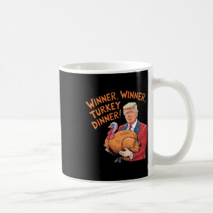 Caneca De Café Vencedor Trump Engraçado Vencedor Jantar de Peru D