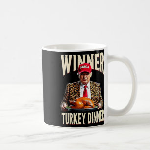 Caneca De Café Vencedor Turquia Janta engraçada trump
