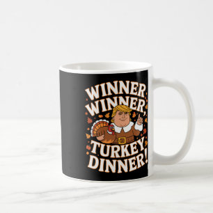 Caneca De Café Vencedor Vencedor Jantar de Peru Engraçado Dia de