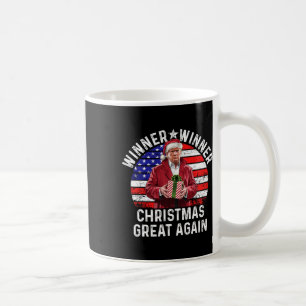 Caneca De Café Vencedor Vencedor Natal Grande Novamente Trump Eng