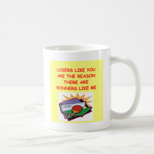 Caneca De Café vencedores engraçados e piada dos vencidos