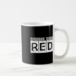Caneca De Café Vencedores Vestem Espírito Vermelho Visto Equipe J