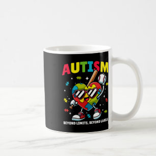 Caneca De Café Venda Coração de Puzzle Colorido de Consciencializ