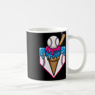 Caneca De Café Venda o Sorvete de Unidade de Placa Inicial de Dri
