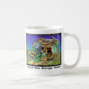 Caneca De Café Vendas de Garagem de Abelhas Típicas Presentes Eng