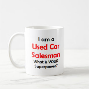 Caneca De Café vendedor de carros usados