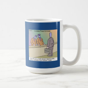 Caneca De Café Vendedor Maluco por Rick London Divertido