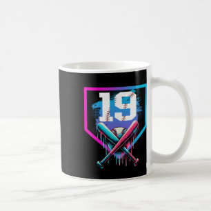 Caneca De Café Vender Birthday Boy Drip 19º Jogador 19 Anos Bo