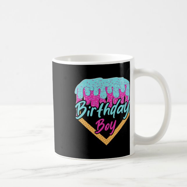 Caneca De Café Vender Drivers de Sorvete de 9 anos Nu (Direita)