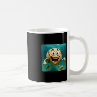 Caneca De Café Vender Mergulho Subaquático Oceano Nadador Verão