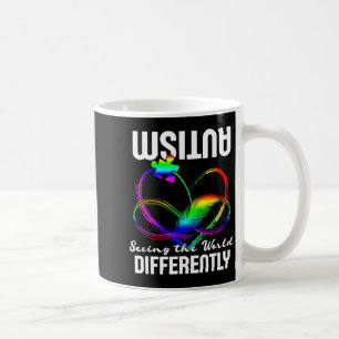 Caneca De Café Vendo o mundo de forma diferente consciência do au