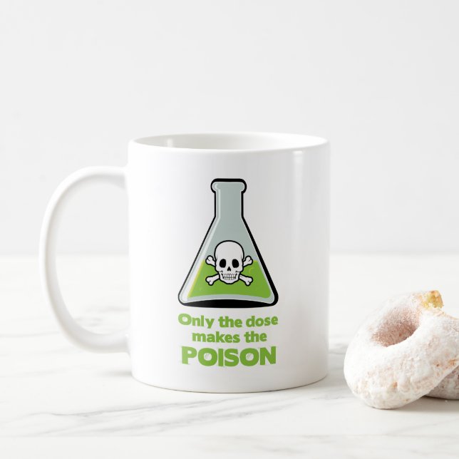 Caneca De Café Veneno (Com Donut)