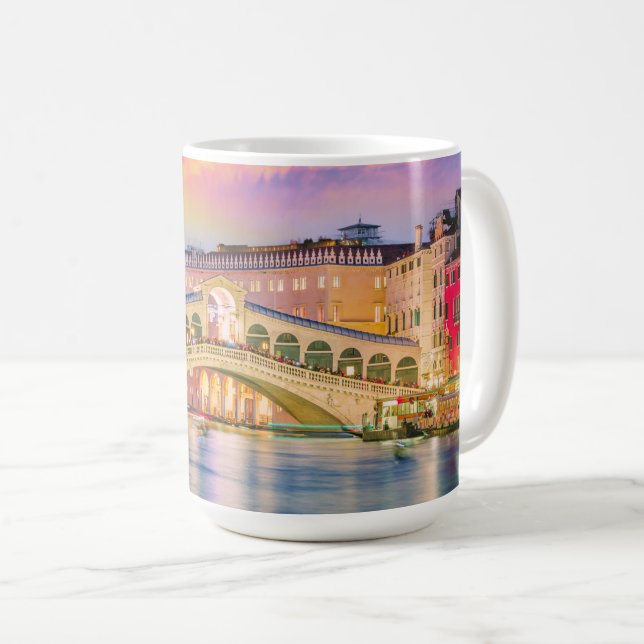 Caneca De Café Veneza Itália (Frente Esquerda)