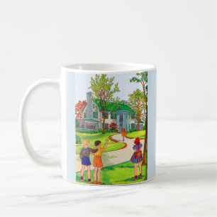 Caneca De Café Venha Para Fora e Brinque