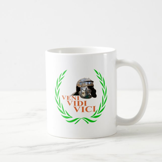 Caneca De Café Veni Vidi Vici (Direita)