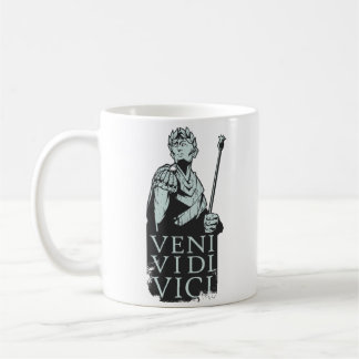 Caneca De Café Veni Vidi Vici Júlio César Romano