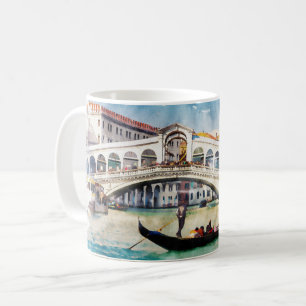 Caneca De Café VENICE Itália Belo Viagem de Aquarela da Terra