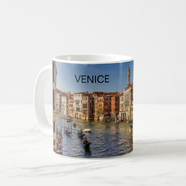 Caneca De Café Venice Summer (Frente Esquerda)