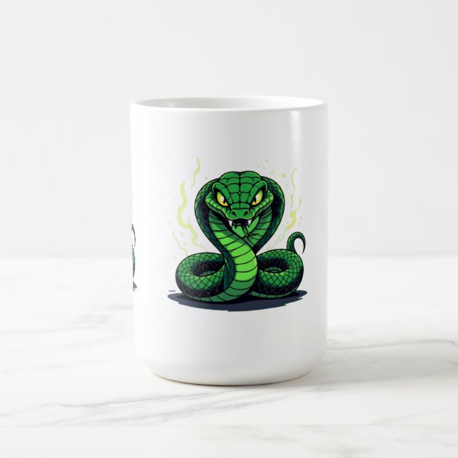 Caneca De Café Venomous Snake – Danger and Precision (Centro)