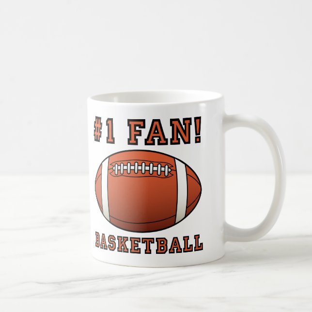 Caneca De Café Ventilador De Basquete Não É Engraçado Nem Viagem (Direita)