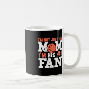 Caneca De Café Ventilador de Basquete Número 1 - Mãe de Basquete