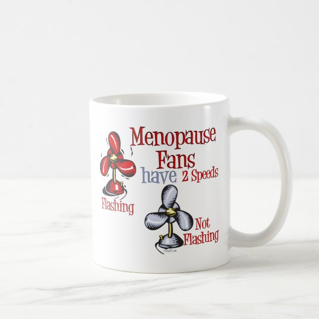 Caneca De Café Ventilador Menopause (Direita)