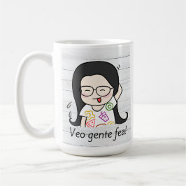 Caneca De Café veo gente fea