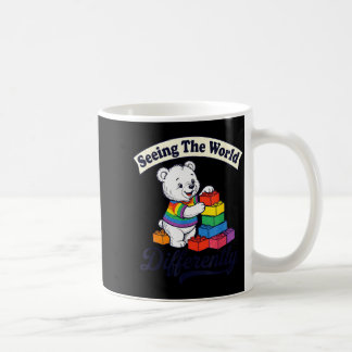 Caneca De Café Ver o mundo de forma diferente traz consciência do