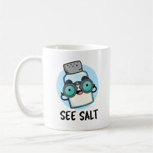 Caneca De Café Ver Salt Sea Salt Pun